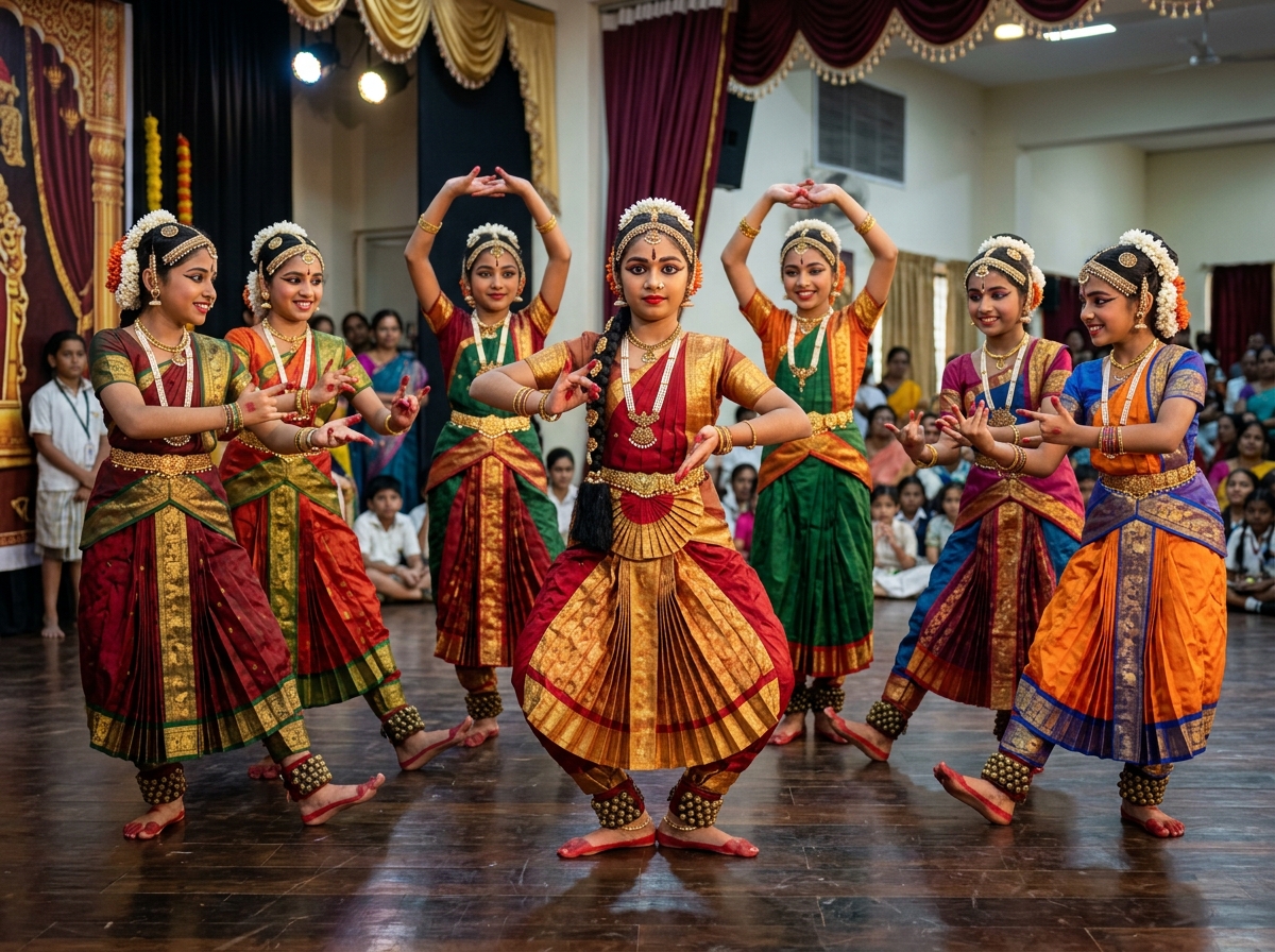 Bharatanatyam Classical Dance at Shree Mahalingeshwara Vidyanikethana