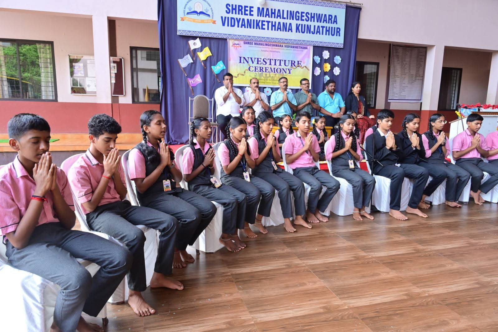 Investiture Ceremony and Student Council of Shree Mahalingeshwara Vidyanikethana