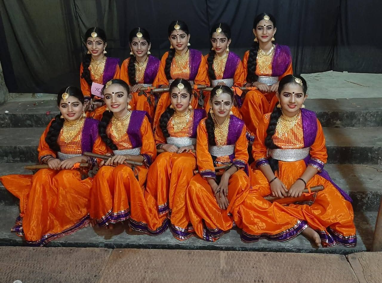 Folk dance student troupe