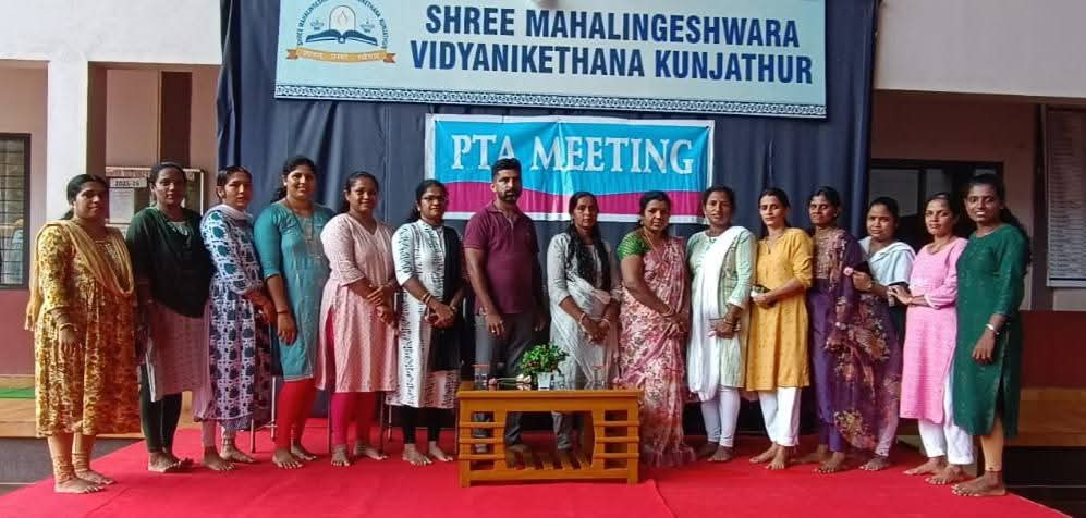 Teachers at the PTA meeting