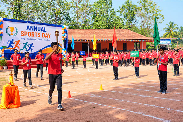 Annual Sports Day Meet at Shree Mahalingeshwara Vidyanikethana